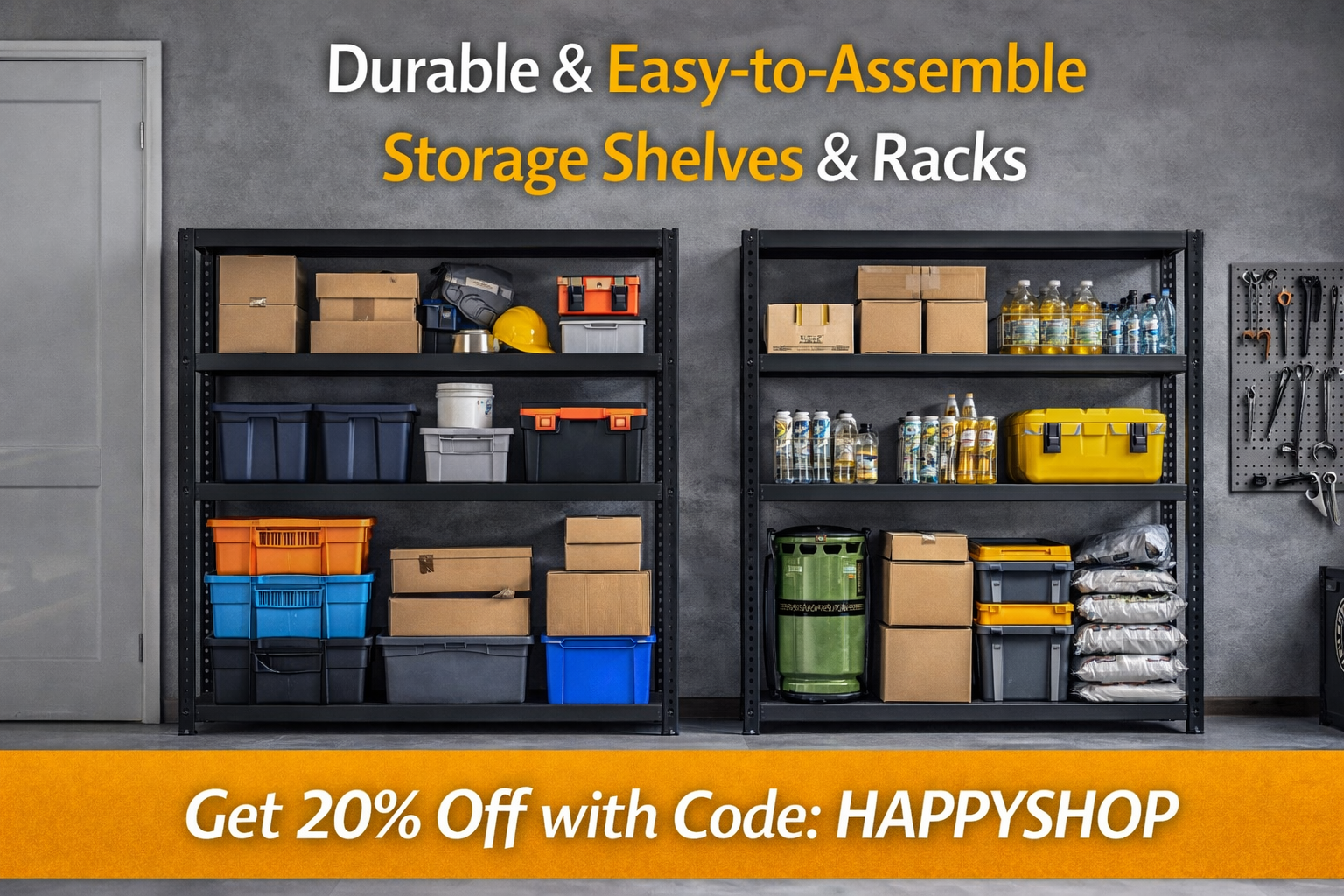 Reibii – Heavy-Duty Shelving & Smart Storage Solutions