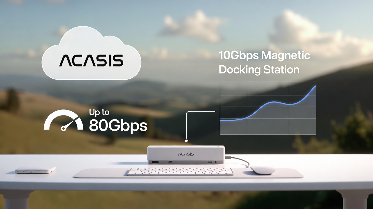 Acasis High Speed SSD Enclosures USB C Hubs and Thunderbolt Docks for PC and Mac