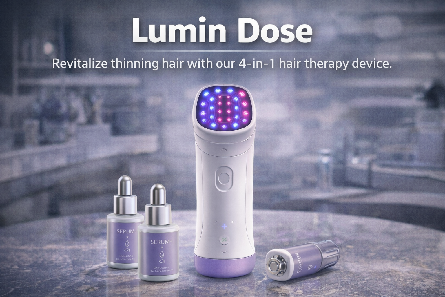 Discover Lumindose red light therapy devices hair regrowth and scalp wellness. Safe, non-invasive light therapy with 20% off today