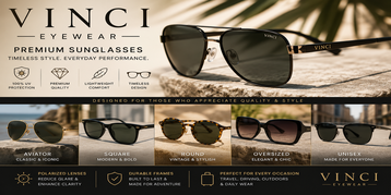 Vinci Eyewear: Premium Designer Sunglasses That Blend Style, Comfort, and Everyday Performance