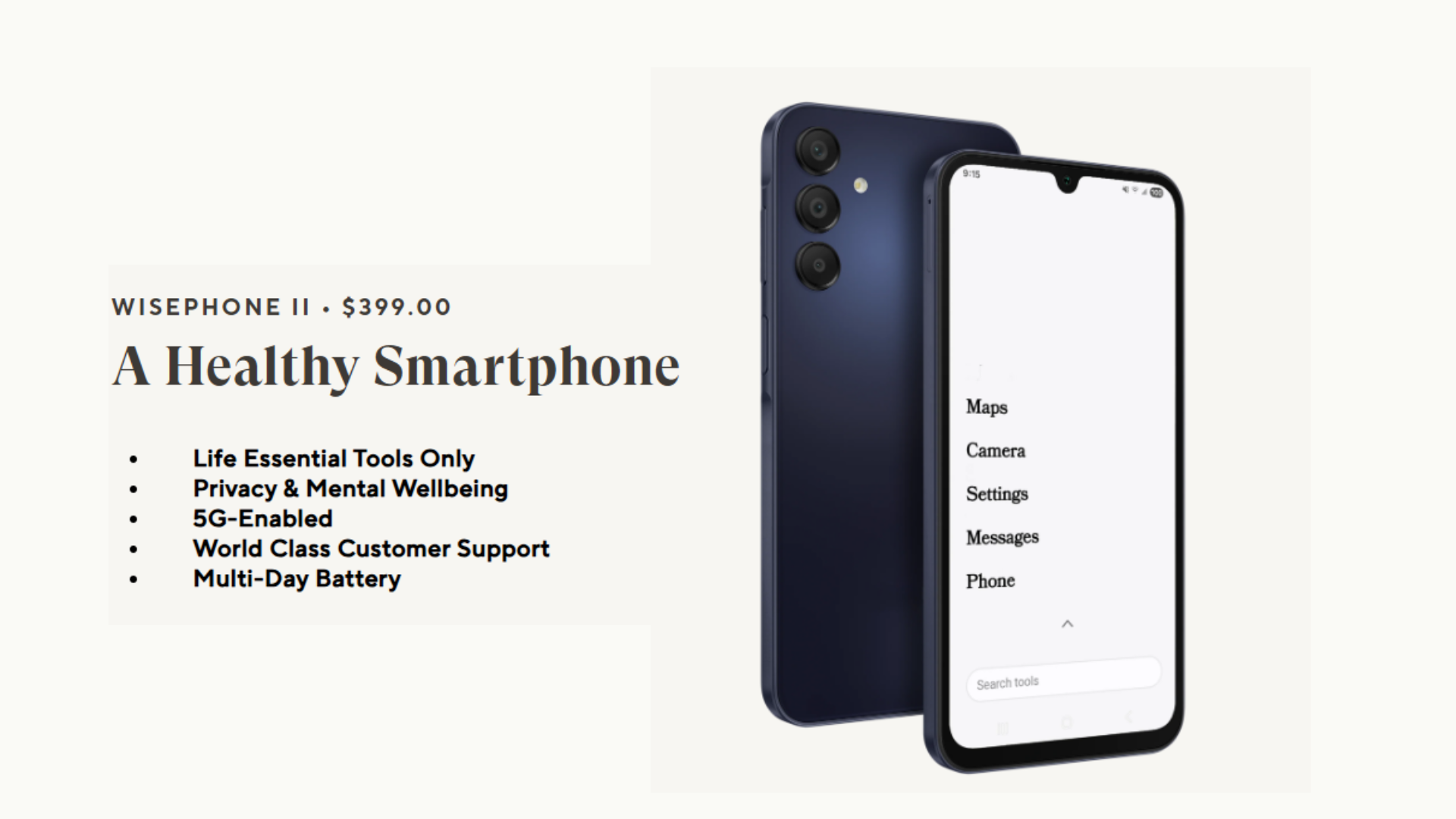 WisePhone: A Refreshing Take on Staying Connected Without the Overload