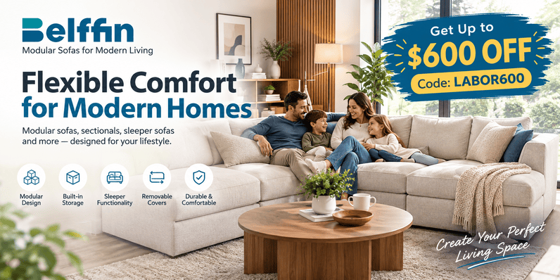 Belffin Modular Sofas Are Changing the Way We Use Our Living Rooms