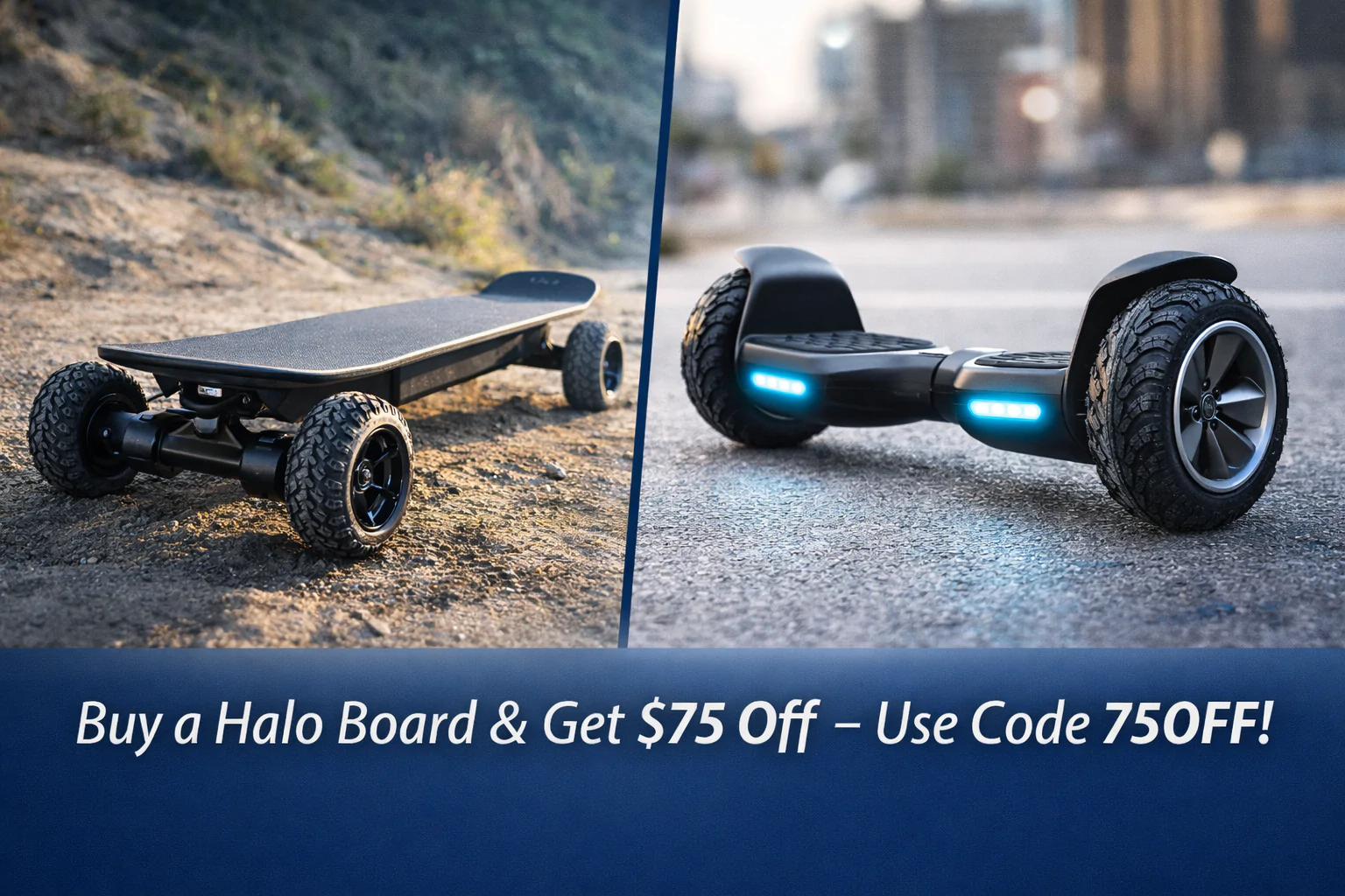Halo Board Electric Skateboards & Hoverboards – Ride Smarter