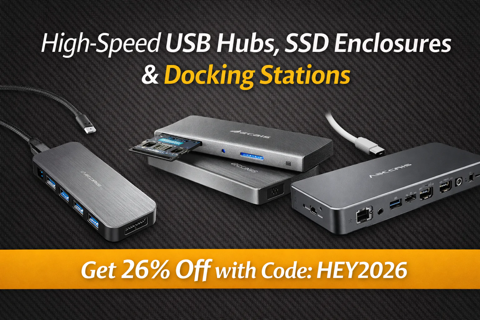 Acasis – High-Speed USB Hubs, SSD Enclosures & Docking Stations