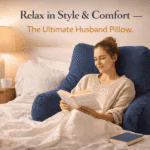 Husband Pillow | Bed Rest Pillow for Back Support & Relaxation