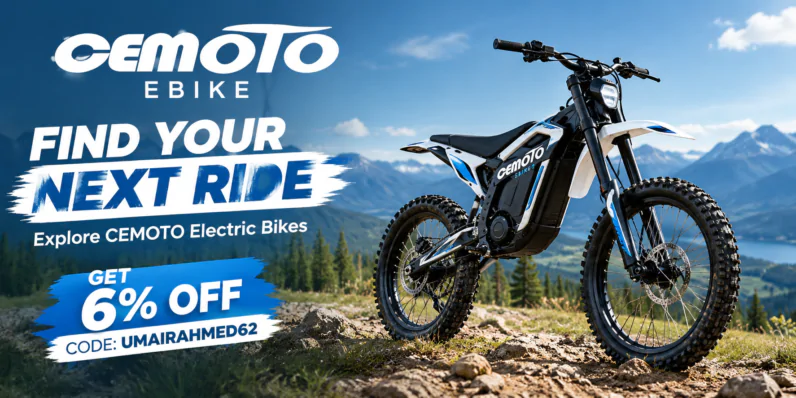 Electric Dirt Bikes & E-Bikes for Teens and Adults | CEMOTO